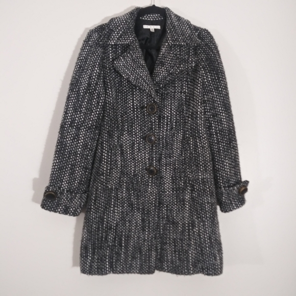 ✨host pick✨ CAbi tweed peacoat jacket/coat - Picture 2 of 8